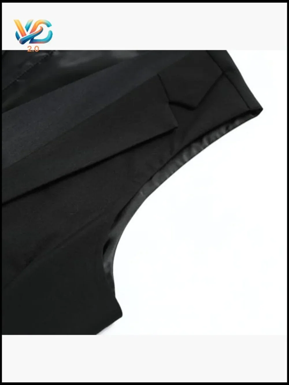 Slim Fit Formal Business Waistcoat Tuxedo Vest Polyester Viscose Blend